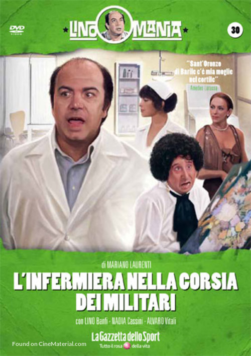 L&#039;infermiera nella corsia dei militari - Italian DVD movie cover