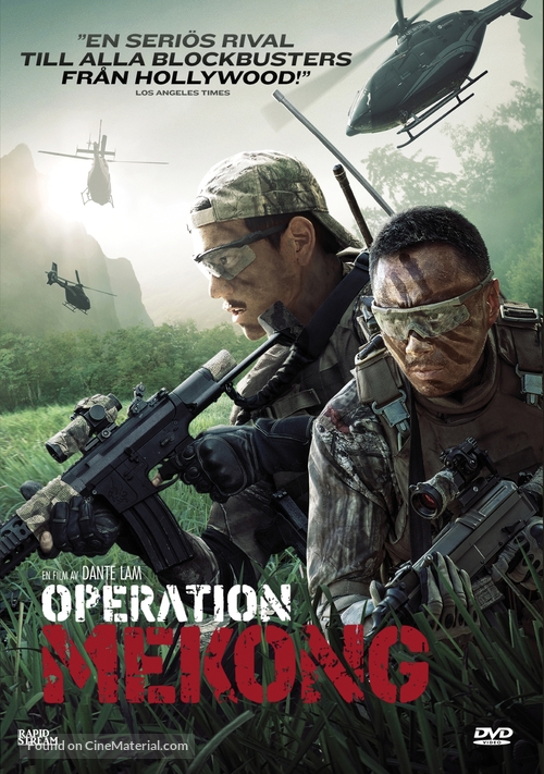 Operation Mekong - Swedish Movie Cover