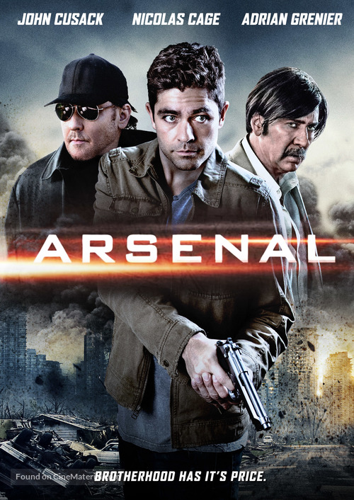 Arsenal - Canadian DVD movie cover