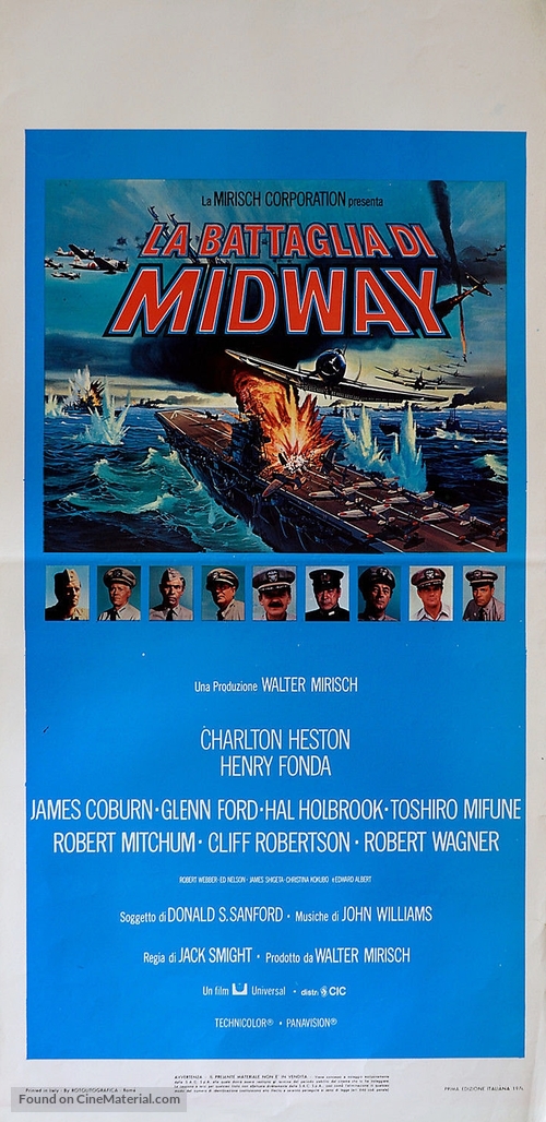 Midway - Italian Movie Poster