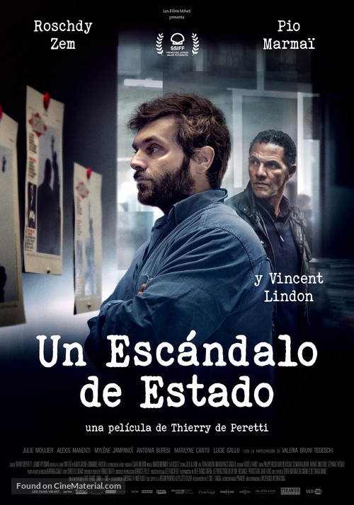 Enqu&ecirc;te sur un scandale d&#039;&Eacute;tat - Spanish Movie Poster