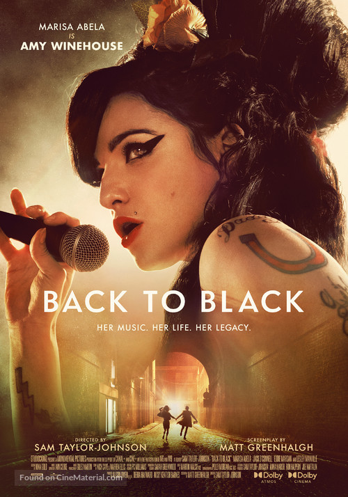 Back to Black - Dutch Movie Poster