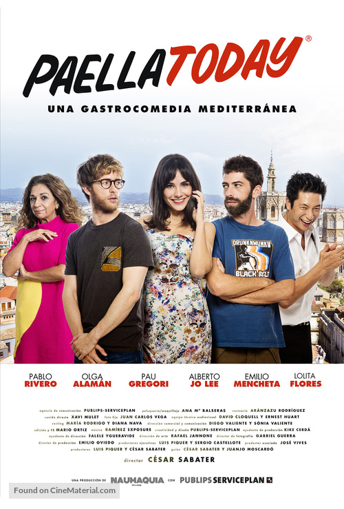 Paella Today - Spanish Movie Poster