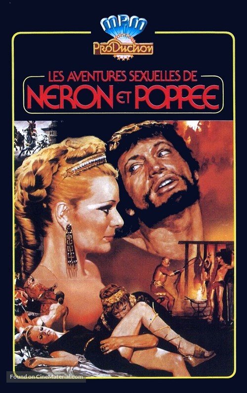 Nerone e Poppea - French VHS movie cover