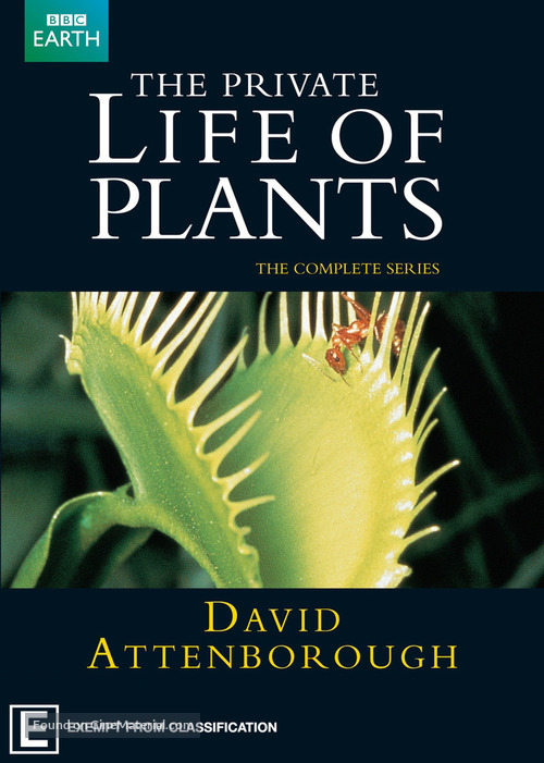 &quot;The Private Life of Plants&quot; - Australian DVD movie cover