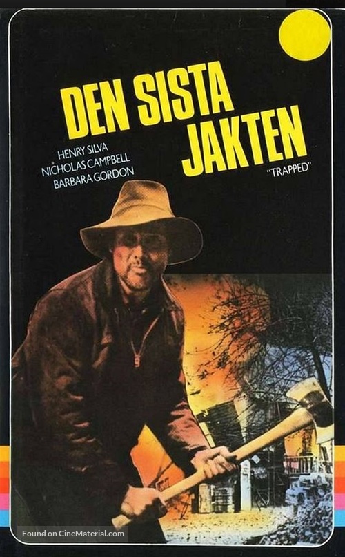 Trapped - Swedish VHS movie cover