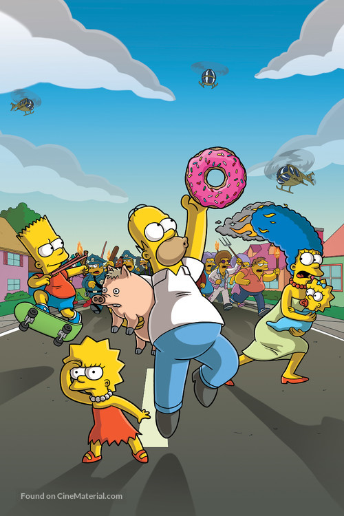 The Simpsons Movie - Key art