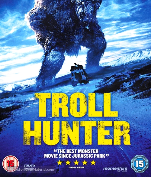 Trolljegeren - British Movie Cover