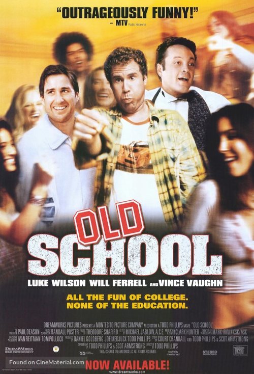 Old School - Video release movie poster