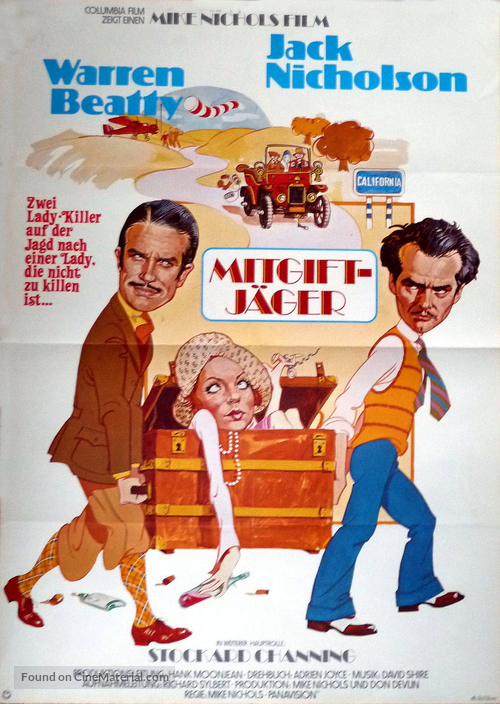 The Fortune - German Movie Poster