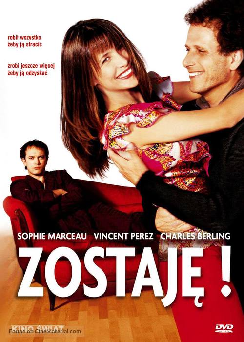 Je reste! - Polish DVD movie cover
