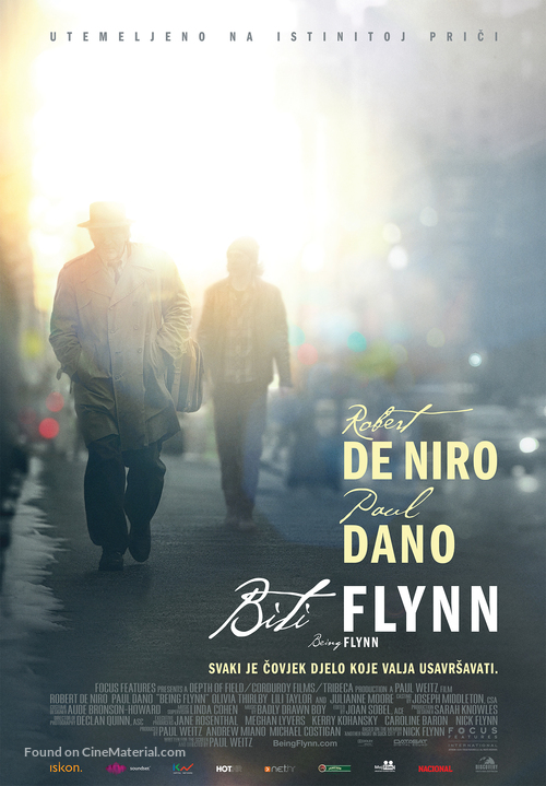Being Flynn - Croatian Movie Poster