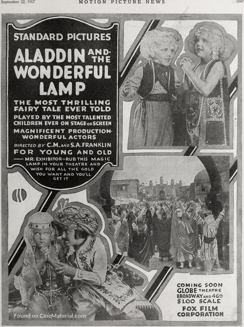 Aladdin and the Wonderful Lamp - poster