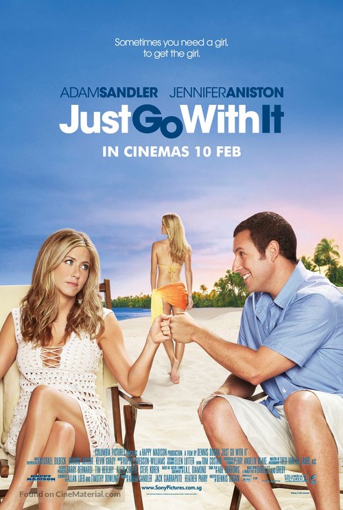 Just Go with It - Singaporean Movie Poster