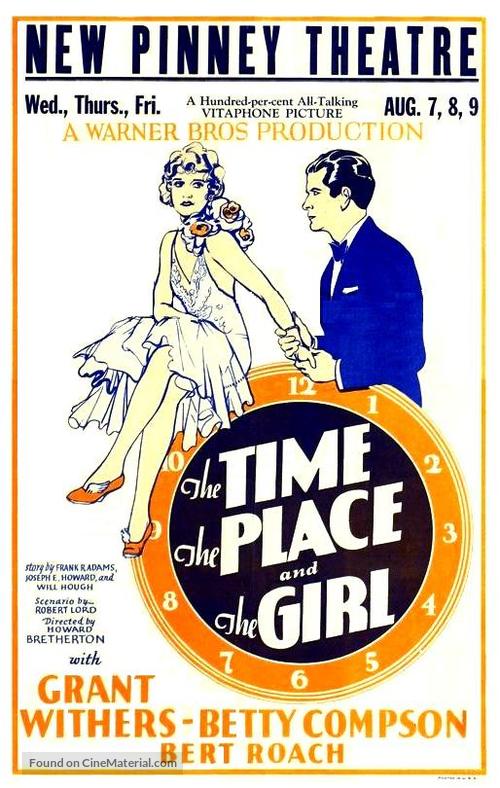 The Time, the Place and the Girl - Movie Poster