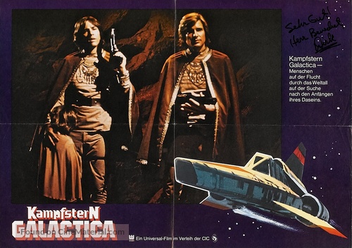 &quot;Battlestar Galactica&quot; - German Movie Poster