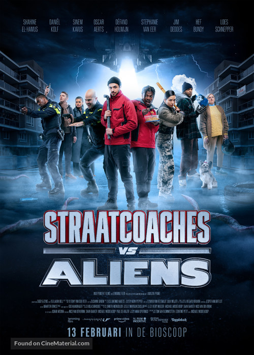 Straatcoaches vs Aliens - Dutch Movie Poster