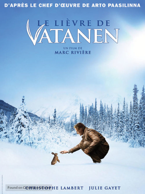 Le li&egrave;vre de Vatanen - French DVD movie cover