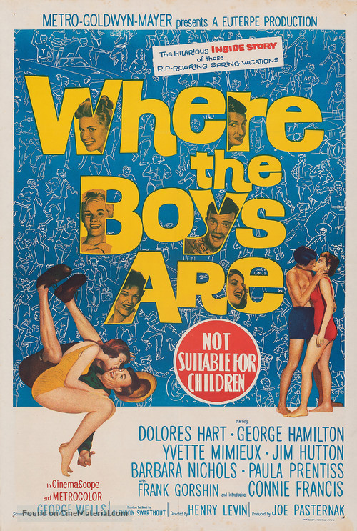 Where the Boys Are - Australian Movie Poster