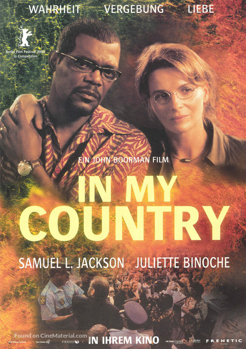 In My Country - Swiss Movie Poster