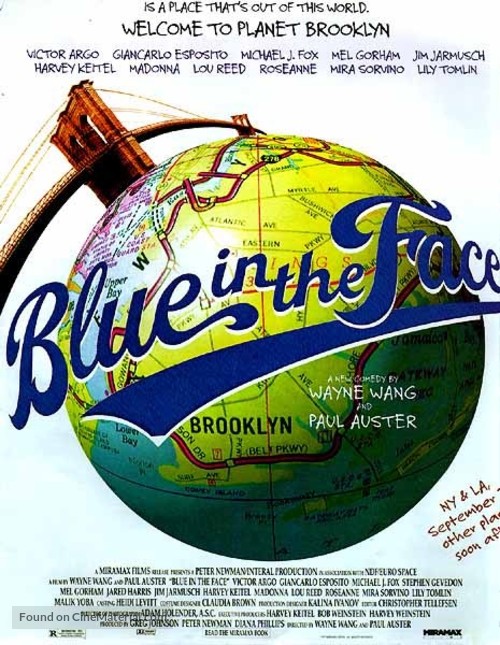 Blue in the Face - Movie Poster