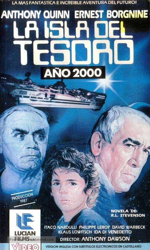 &quot;Isola del tesoro, L&#039;&quot; - Spanish VHS movie cover
