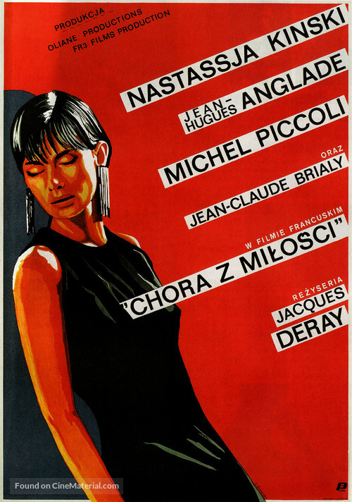 Maladie d&#039;amour - Polish Movie Poster