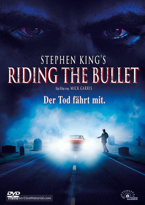 Riding The Bullet - German Movie Cover