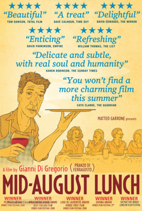 Pranzo di ferragosto - DVD movie cover