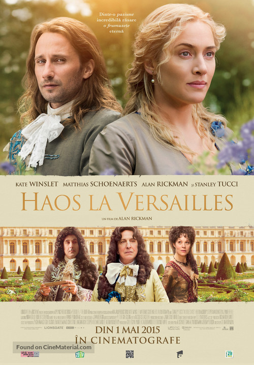 A Little Chaos - Romanian Movie Poster