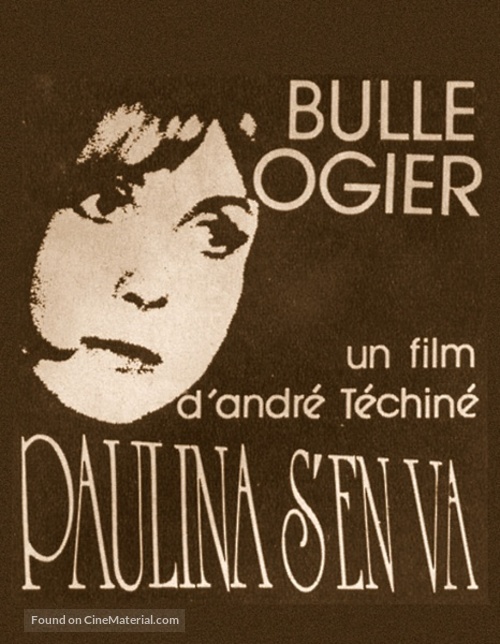 Paulina s&#039;en va - French Movie Poster
