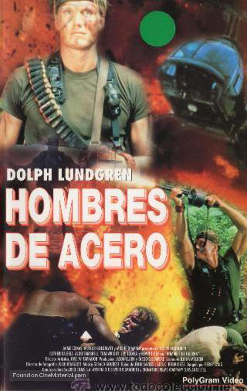 Men Of War - Spanish VHS movie cover