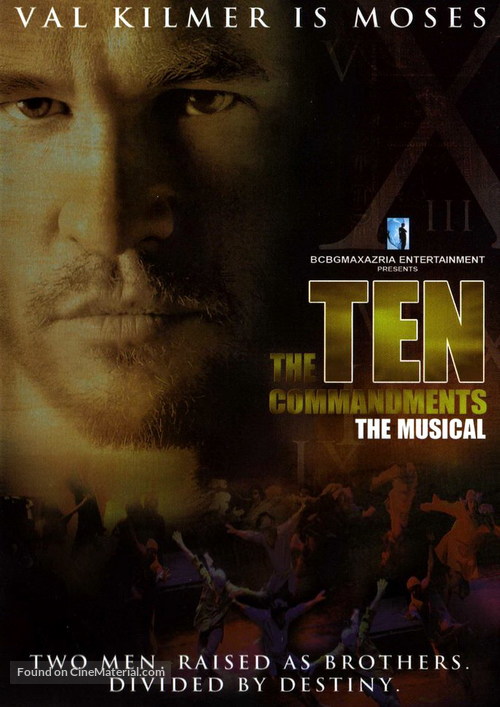 The Ten Commandments: The Musical - Movie Cover