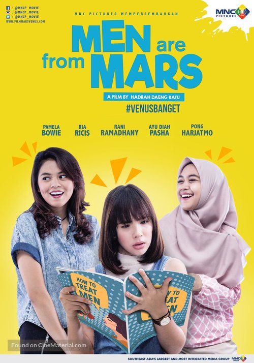 Mars Met Venus 2017 Indonesian Movie Poster 