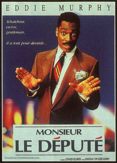 The Distinguished Gentleman - French VHS movie cover