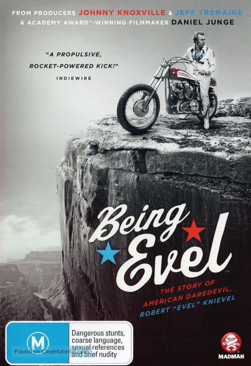 Being Evel - Australian DVD movie cover