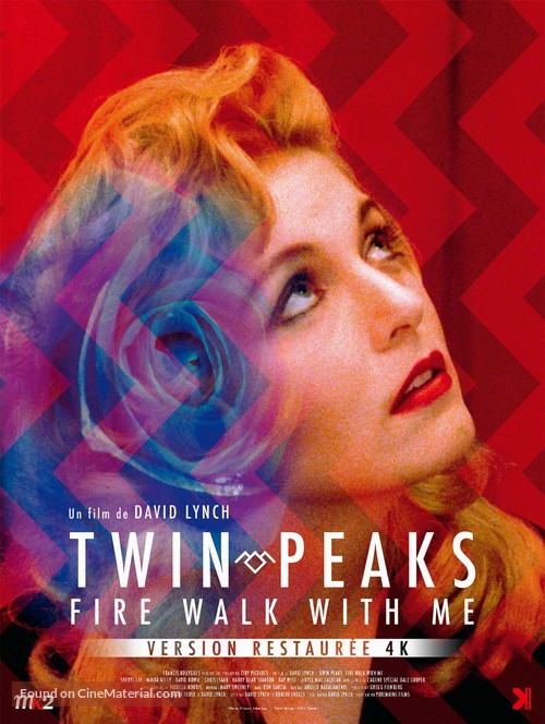 Twin Peaks: Fire Walk with Me - French Re-release movie poster
