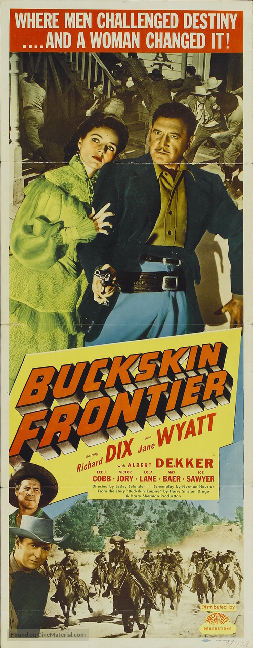 Buckskin Frontier - Movie Poster