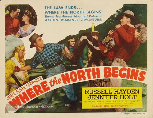 Where the North Begins - Movie Poster