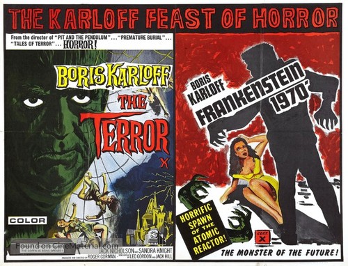 Frankenstein - 1970 - Combo movie poster