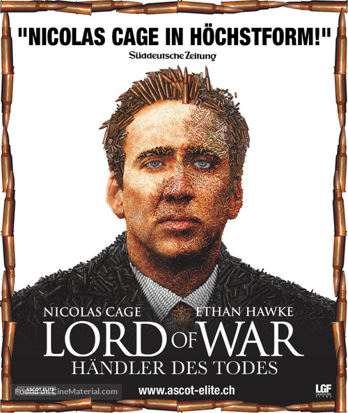 Lord of War - Swiss poster