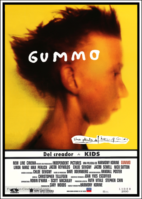 Gummo - Spanish Movie Poster