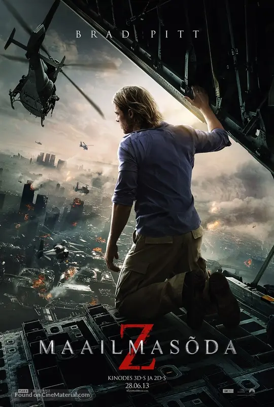 World War Z - Estonian Movie Poster