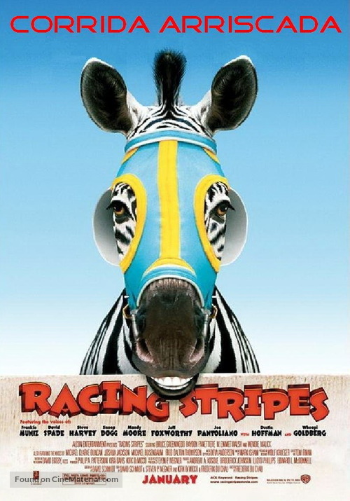 Racing Stripes - Portuguese Movie Cover