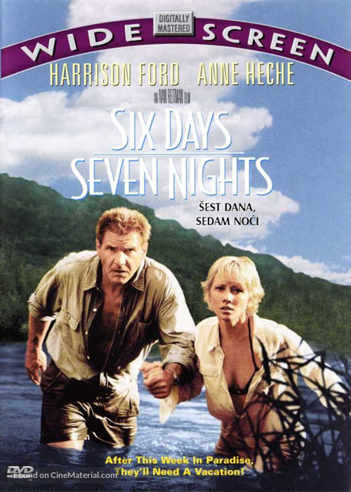Six Days Seven Nights - Croatian DVD movie cover