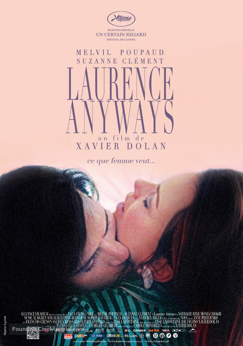 Laurence Anyways - Belgian Movie Poster
