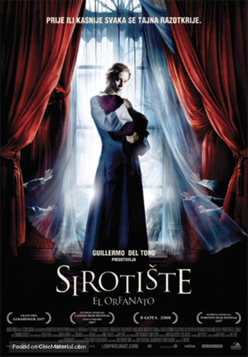 El orfanato - Croatian Movie Poster