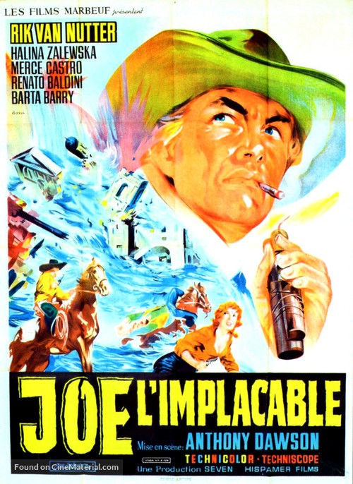 Joe l&#039;implacabile - French Movie Poster