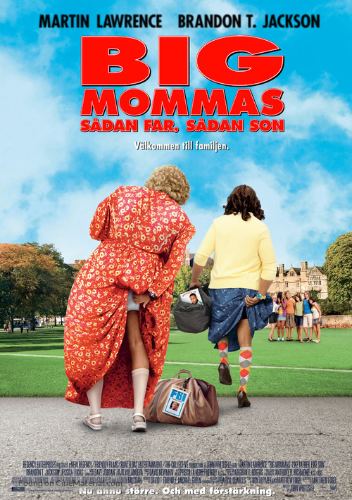 Big Mommas: Like Father, Like Son - Swedish Movie Poster