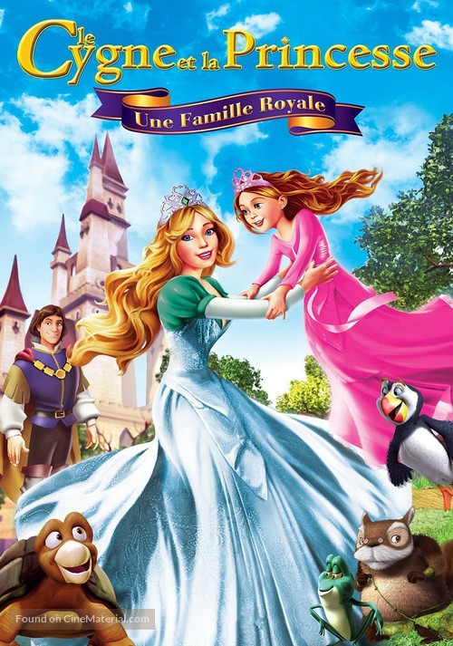 The Swan Princess: A Royal Family Tale - French DVD movie cover
